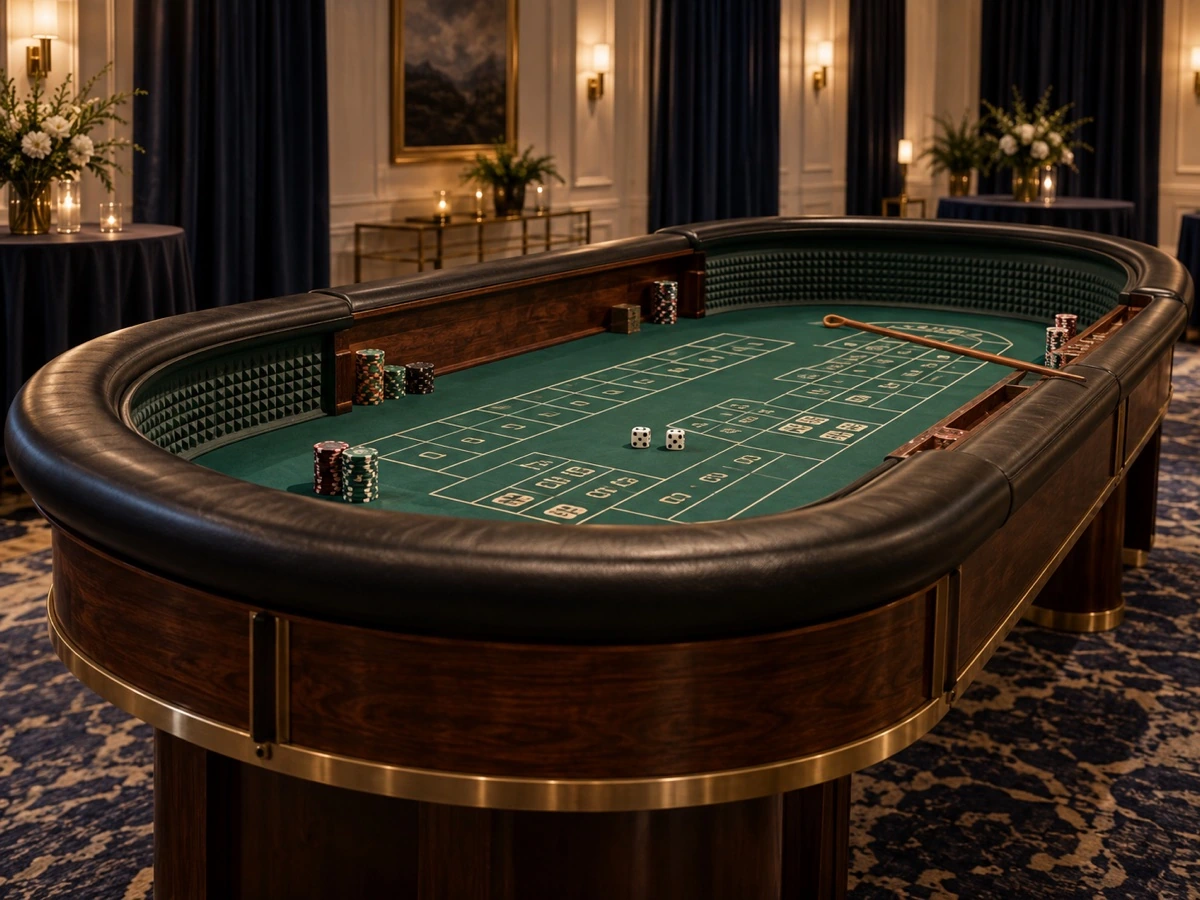 Craps table or game