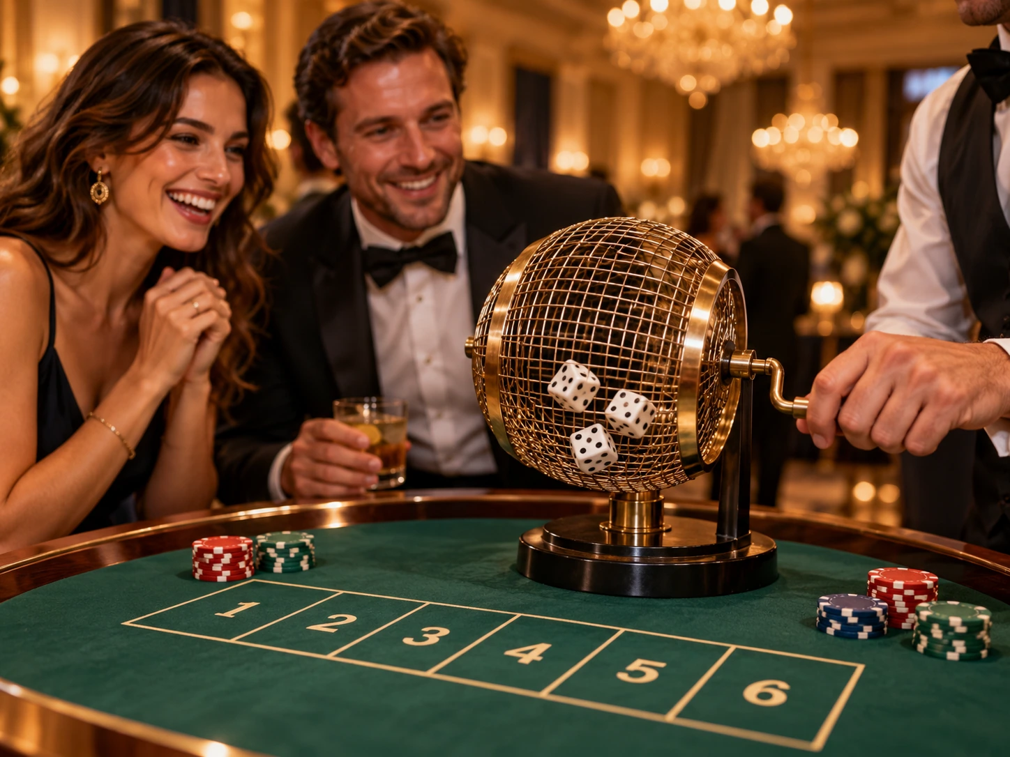 Chuck A Luck table or game