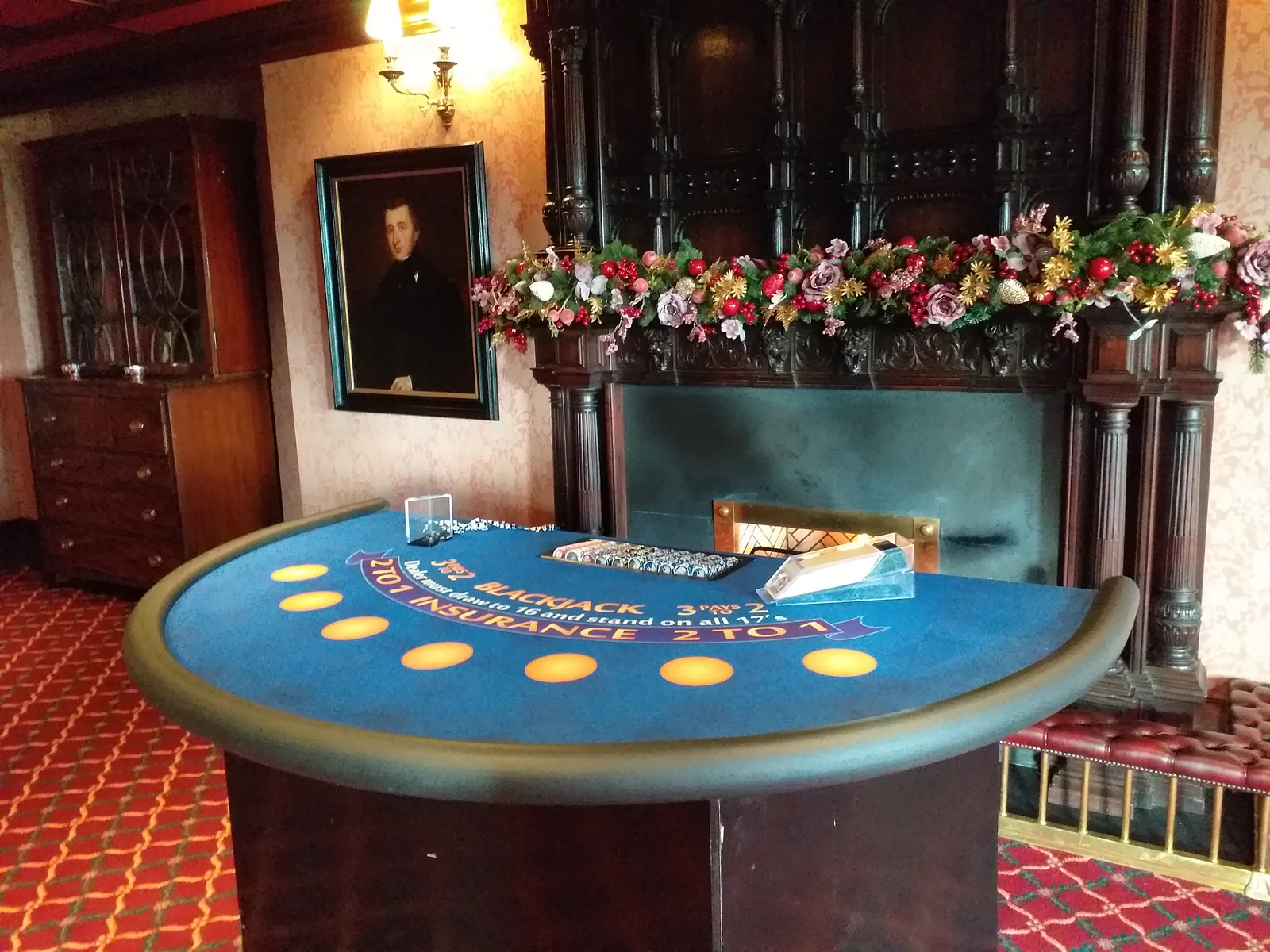 Blackjack table or game