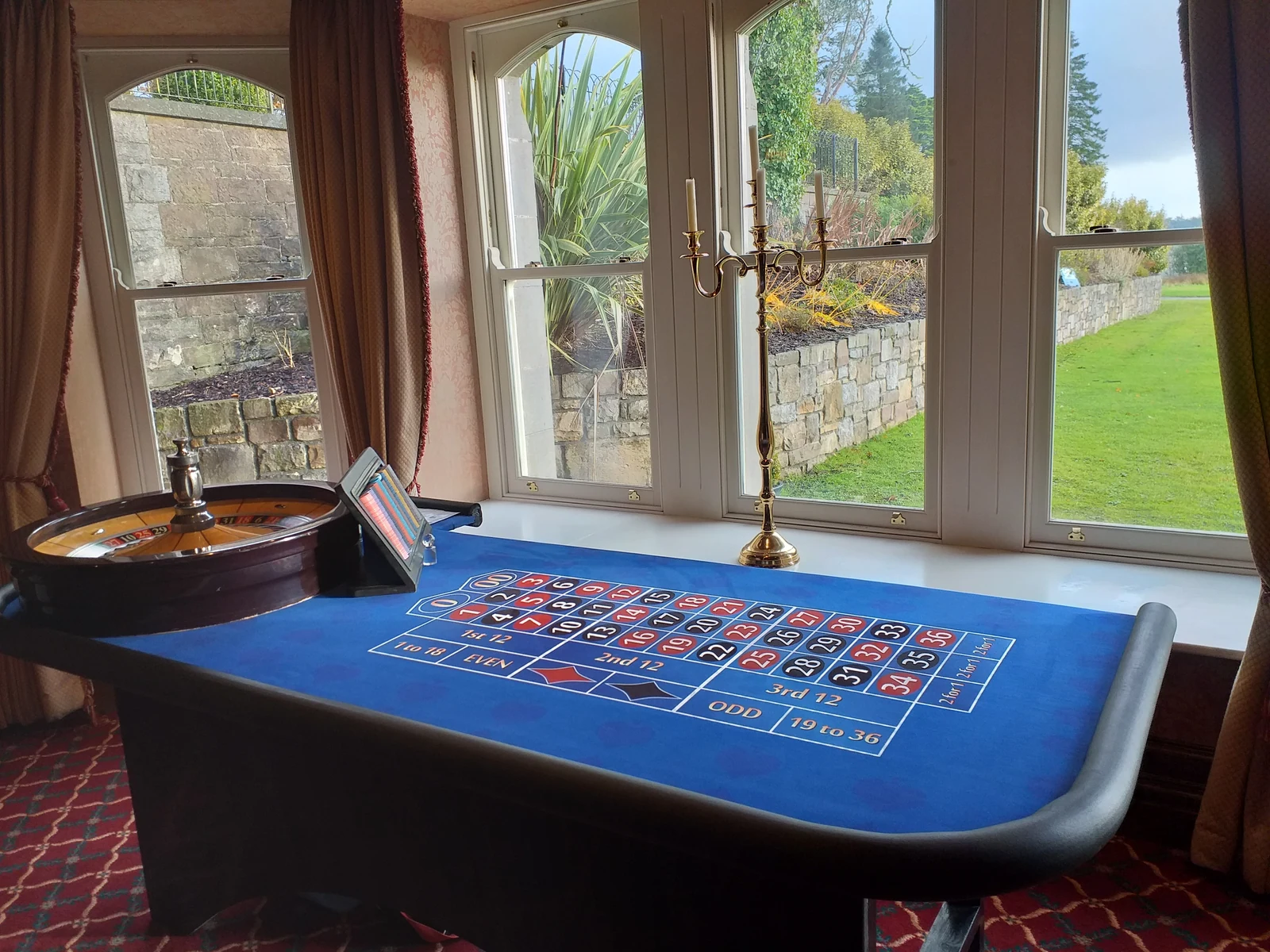 Roulette table or game
