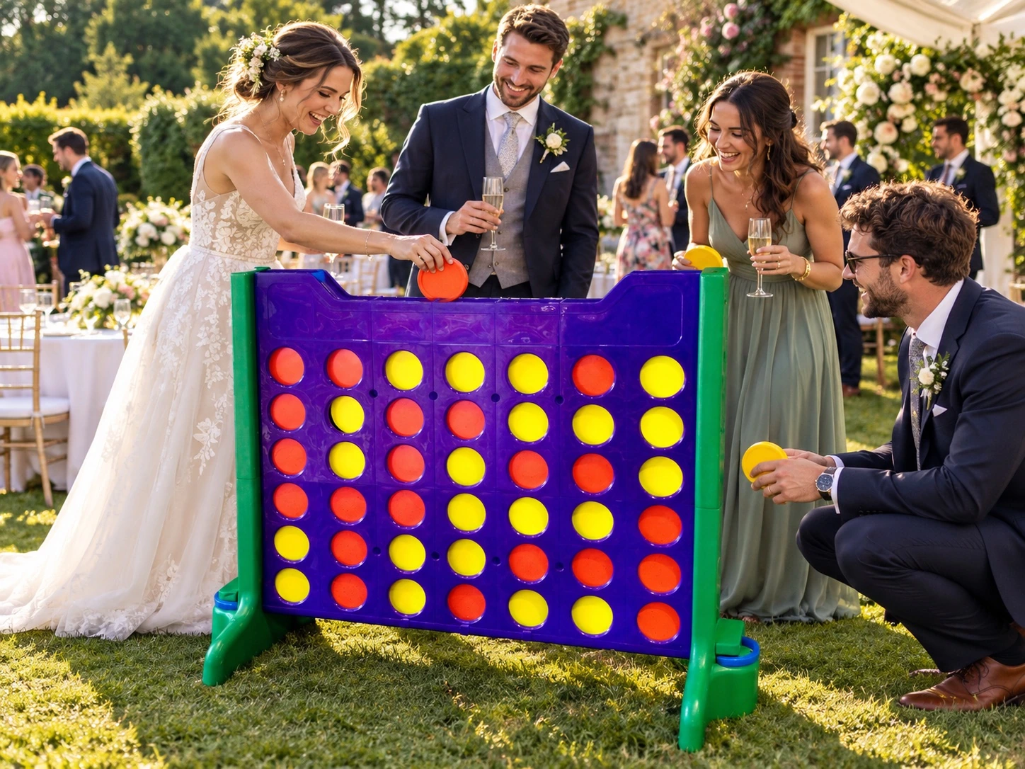 Giant Connect Four table or game