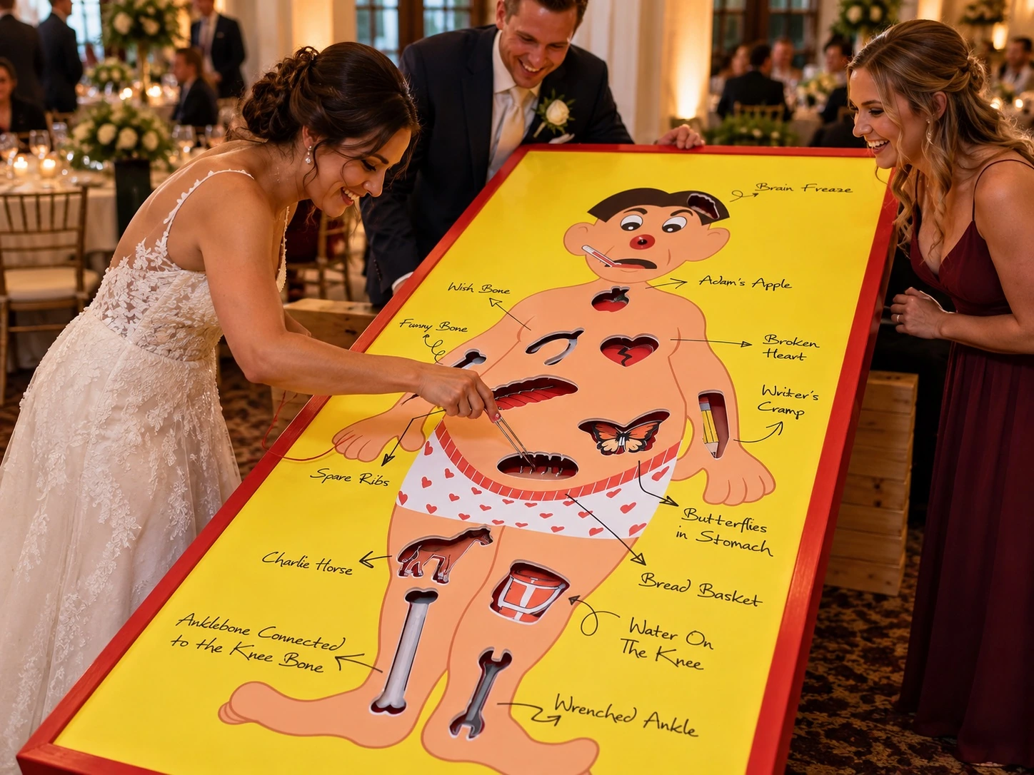 Giant Operation table or game