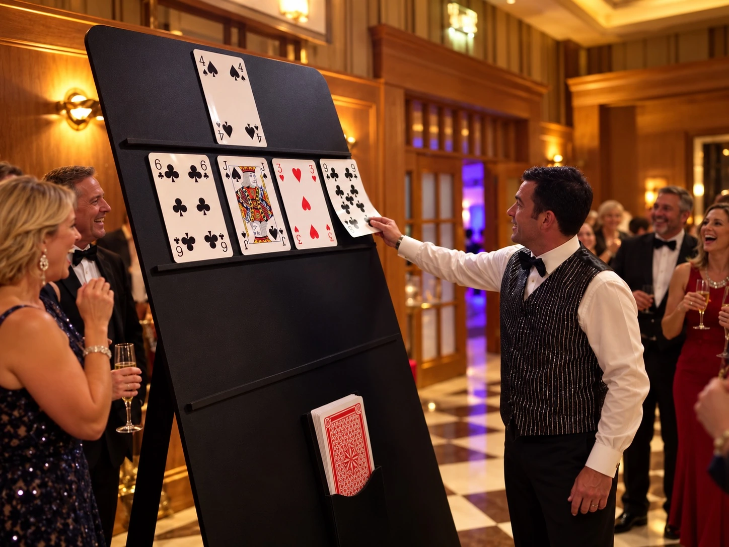 Play Your Cards Right table or game