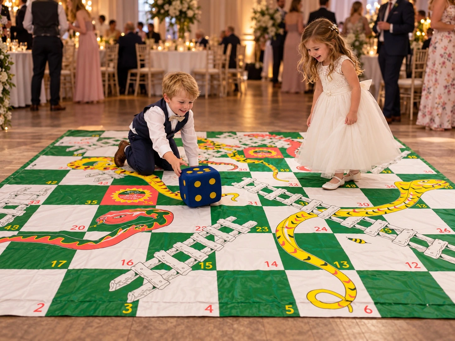 Snakes & Ladders table or game